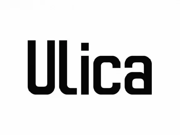 Ulica font