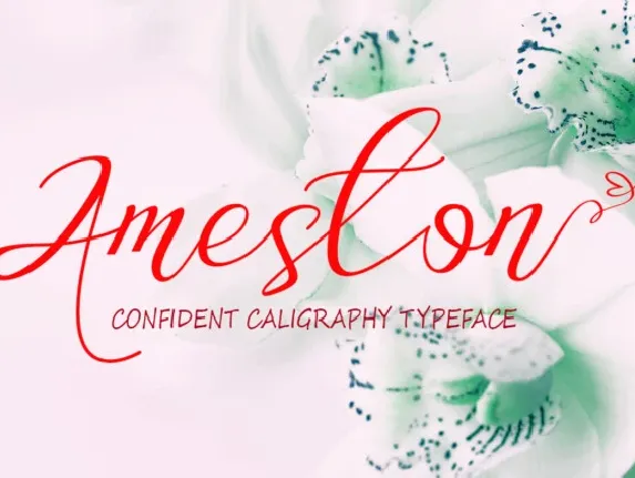 Ameston font