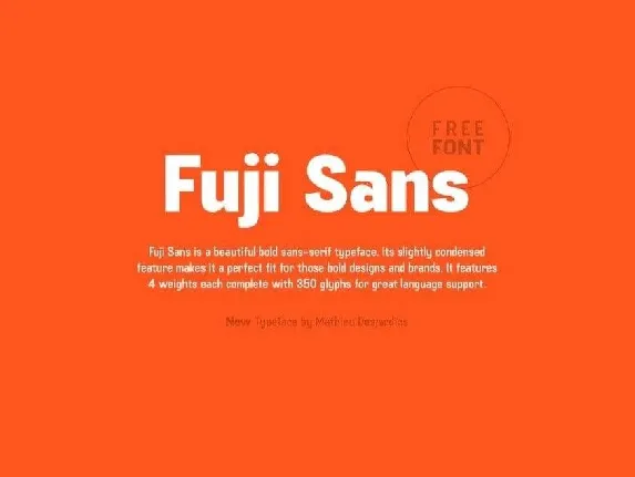 Fuji Sans Family font