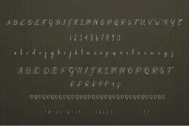 Handbeauty font