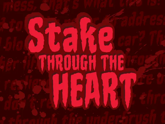 Stake Through the Heart BB font