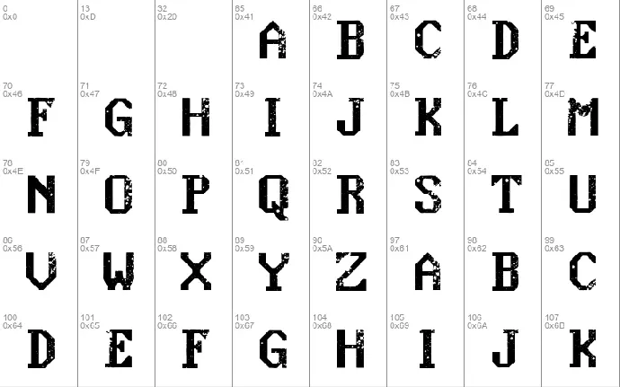 konquer font