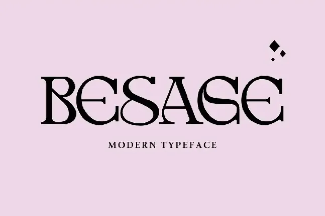 Besage font