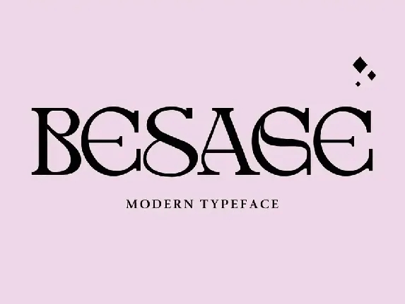 Besage font