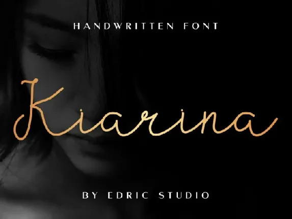 Kiarina Handwriting font