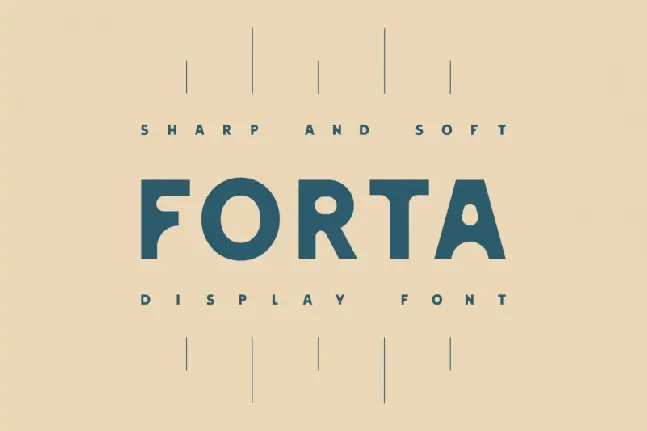 Forta Display font