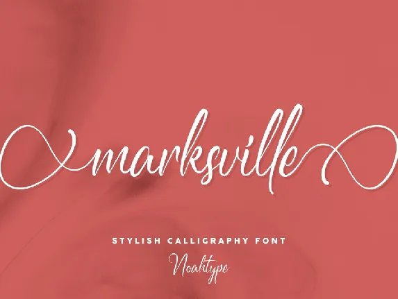 Marksville Demo font