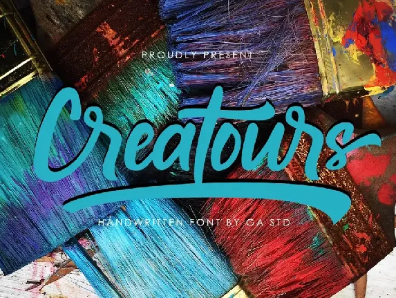 Creatours font