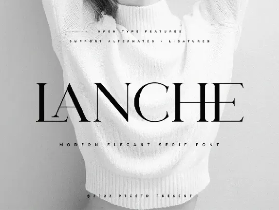 Lanche font