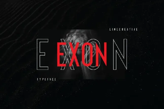 Exon Sans Serif font