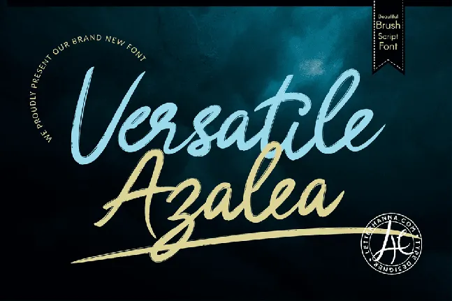 Versatile Azalea font