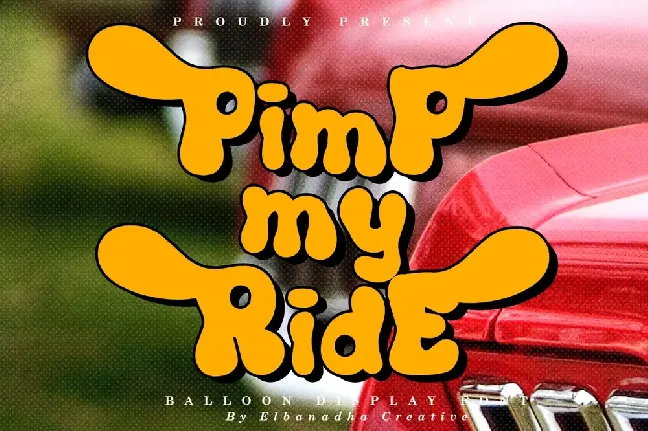 PIMP MY RIDE DEMO font