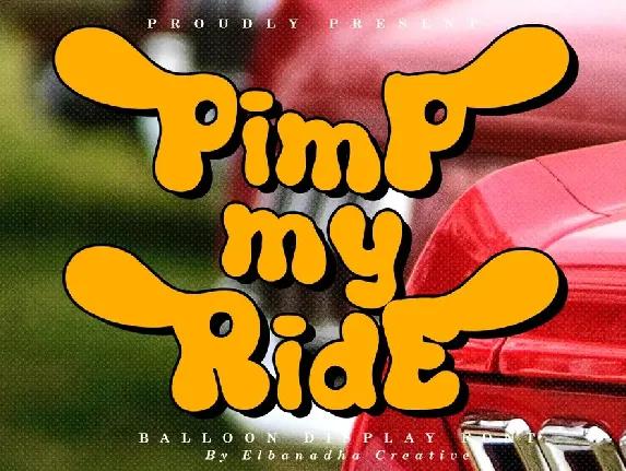 PIMP MY RIDE DEMO font