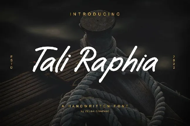 Tali Raphia font