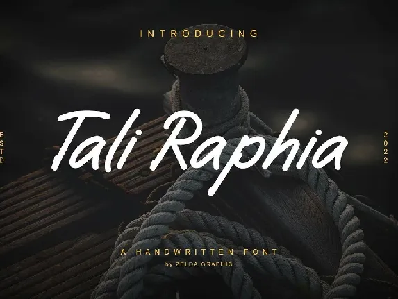 Tali Raphia font