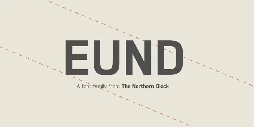 Eund Family font