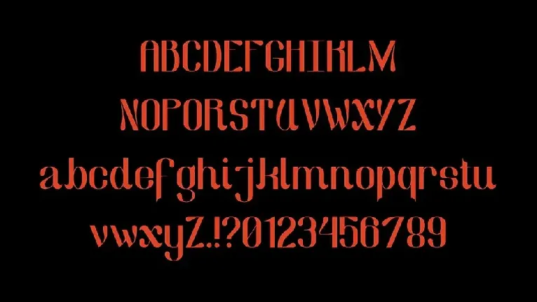 Romantic Sans Serif font