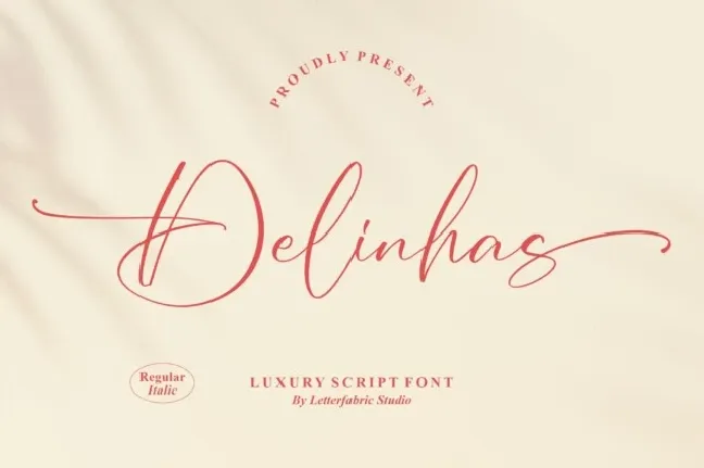 Delinhas font