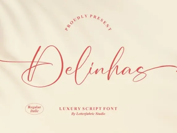 Delinhas font