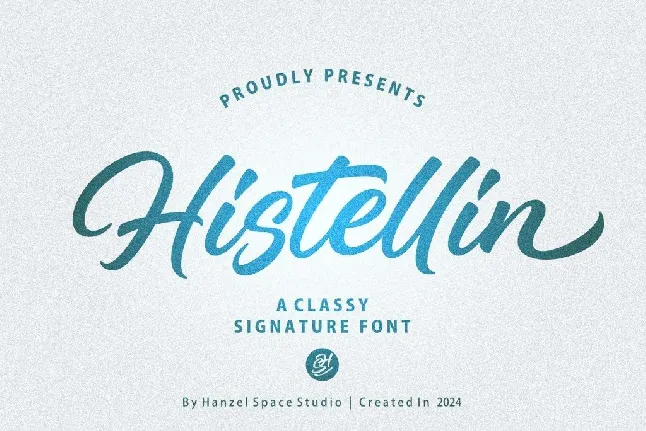 Histellin font