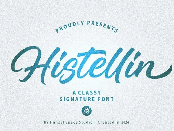 Histellin font