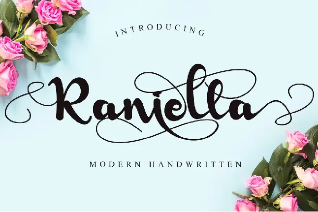 Ranella- PERSONAL USE font