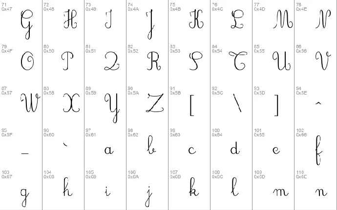 JBCursive font