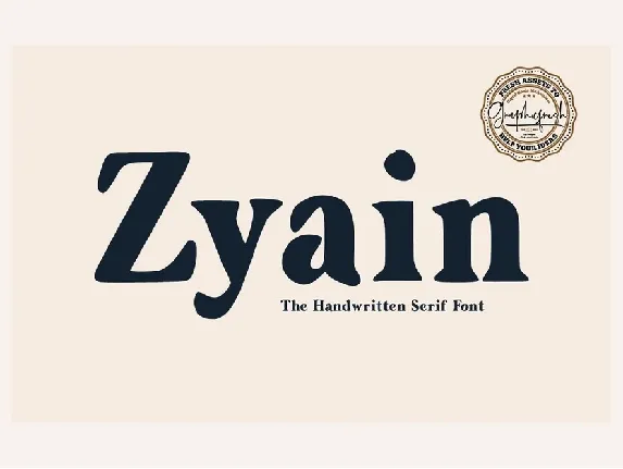 Zyain font