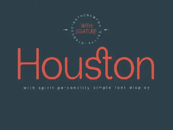 Houston Typeface font