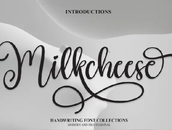 Milkcheese font