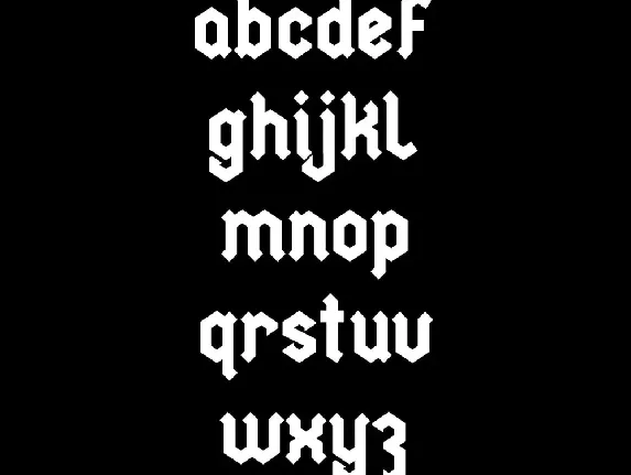 Metal Blackletter font