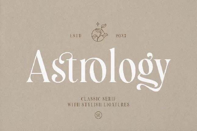 Astrology font