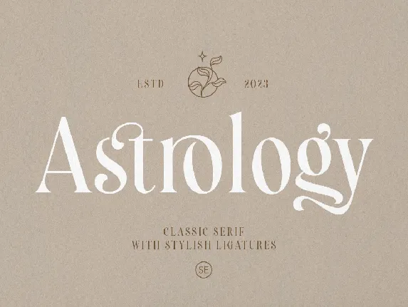 Astrology font