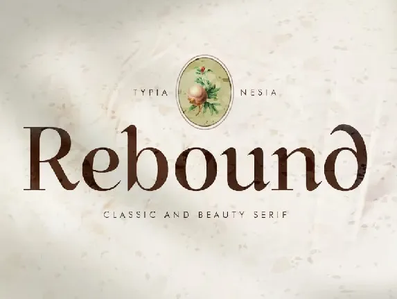 Rebound font