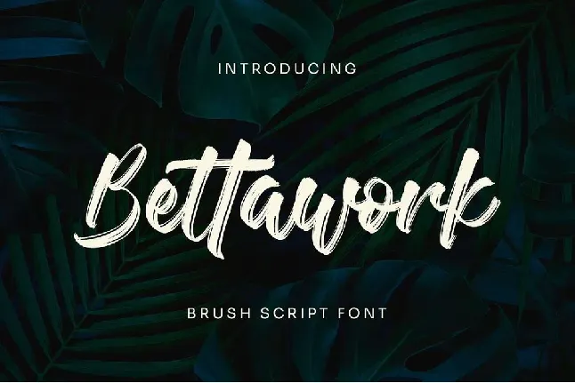 Bettawork font