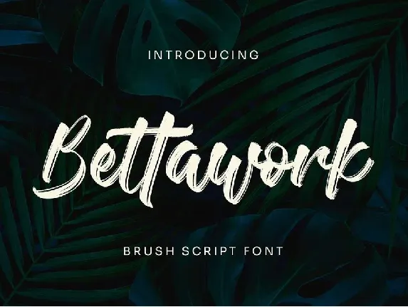 Bettawork font