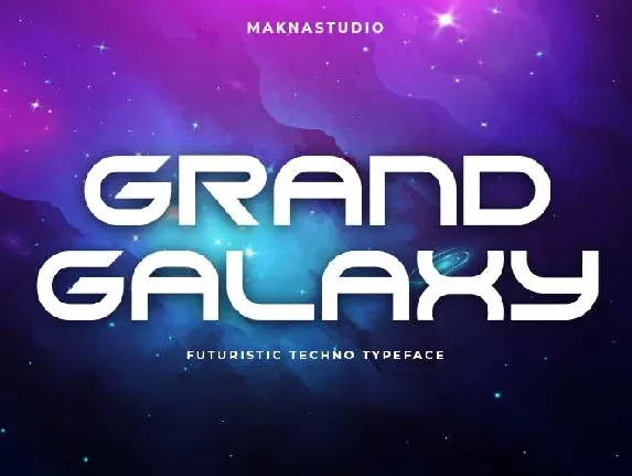 Grand Galaxy font