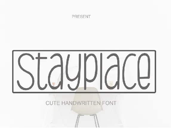 Stayplace font