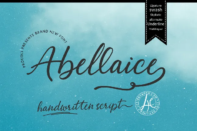 Abellaice font