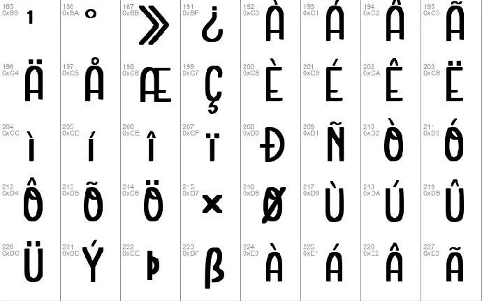 Lattime font