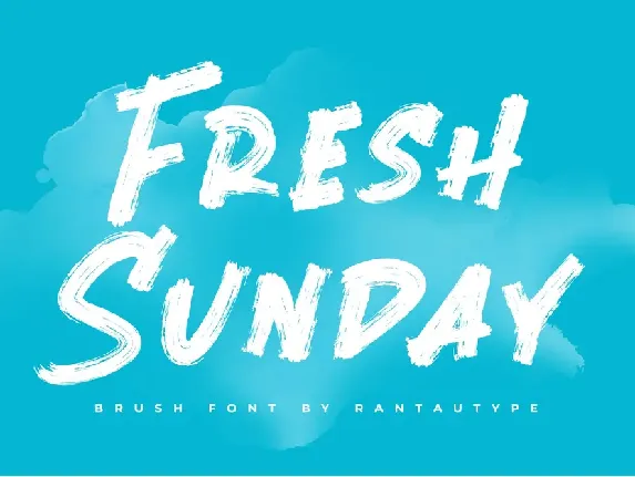 Fresh Sunday font