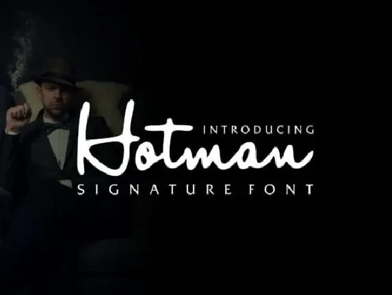 Hotman font