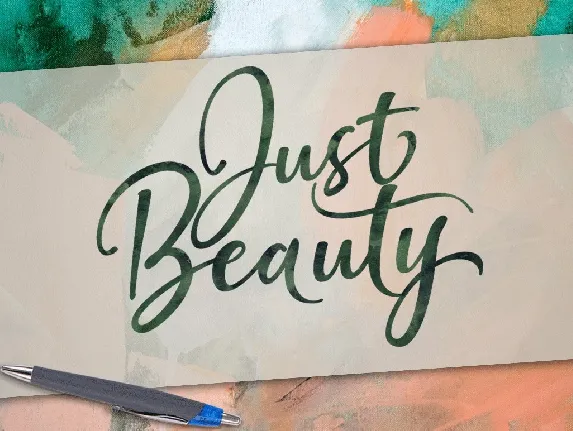 Just Beauty font