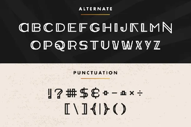 Intenci Demo font