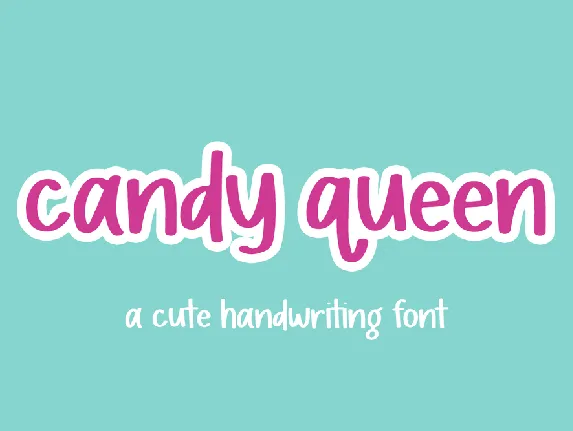 Candy Queen Demo Beck McCormick font