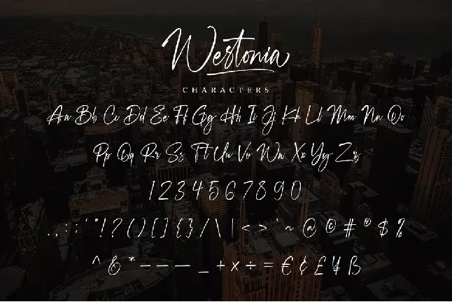 Westonia font