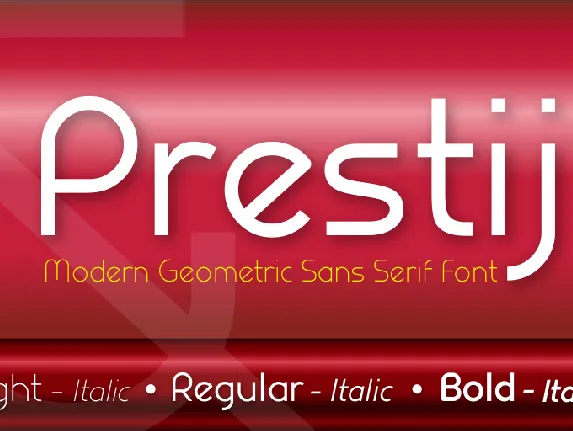 Prestij Demo font