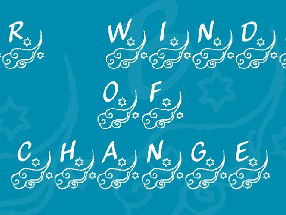 KR Winds Of Change font