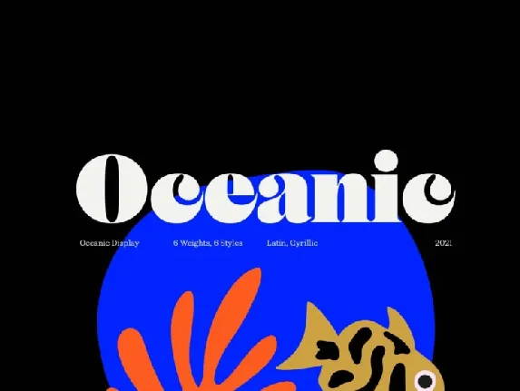 Oceanic Family font