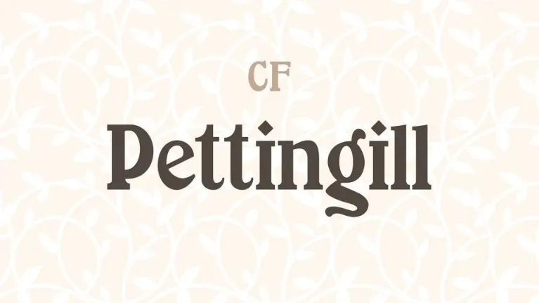 Pettingill Slab Serif font